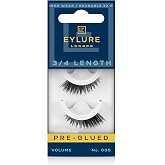 Eylure Press On Pre-Glued False Eyelashes, 3/4 Length Lashes, No. 005, 1 Pair