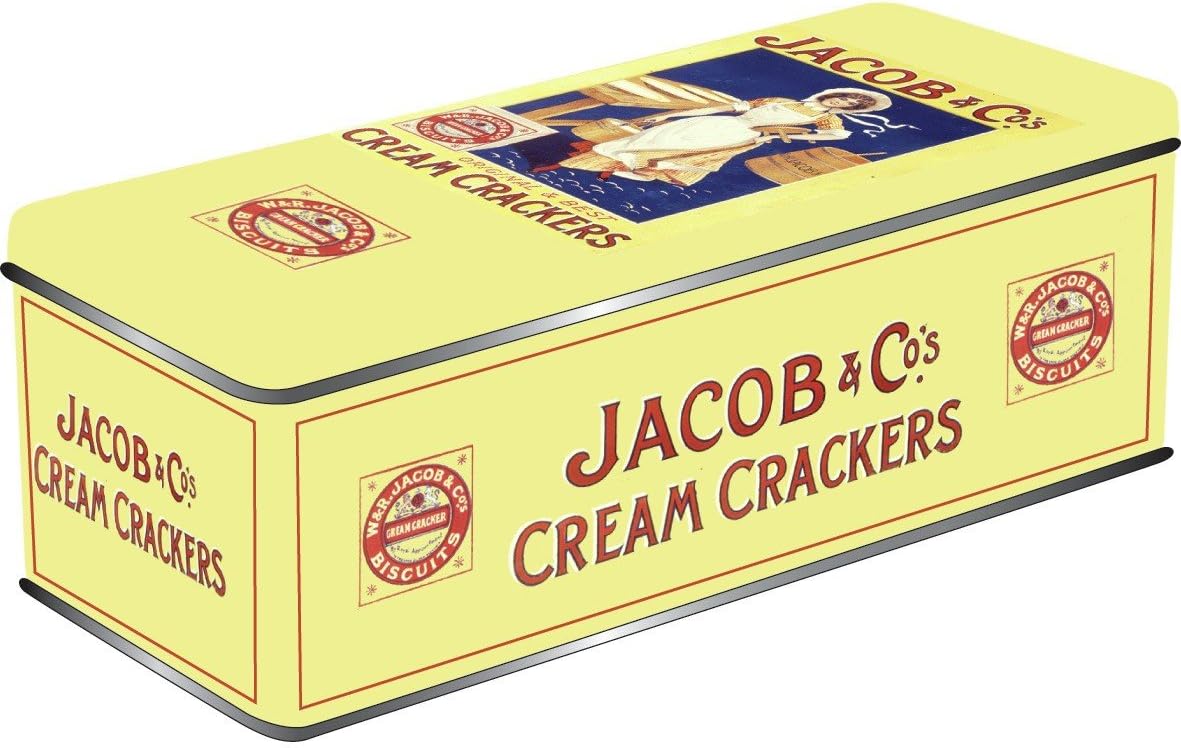 Galleta Caja - Caja de Jacob para bizcochos de queso: Amazon.es: Hogar