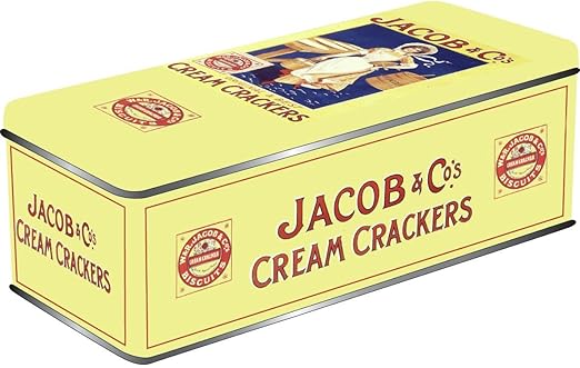 Galleta Caja - Caja de Jacob para bizcochos de queso: Amazon.es: Hogar