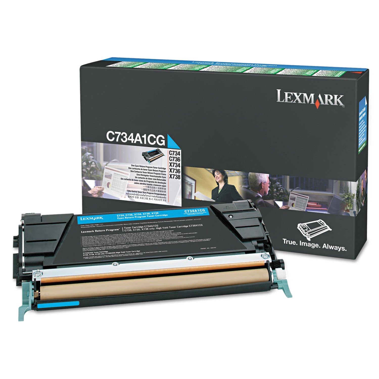 Lexmark X746/ X748 Toner Cartridge - Cyan