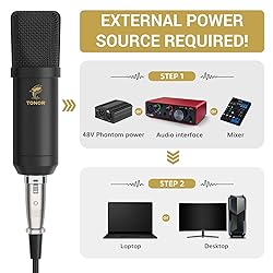 XLR Condenser Microphone, TONOR Professional