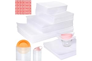 INCHOCO 540Pcs Dish Packing Supplies for Moving, 270 Cushion Foam Wrap Pouches & Sheets 4 Sizes (16x12", 12x12", 12x7.8", 7.8x7.8") with 270 Fragile Stickers Plate Packing Sleeves for Fragile Shipping Storage