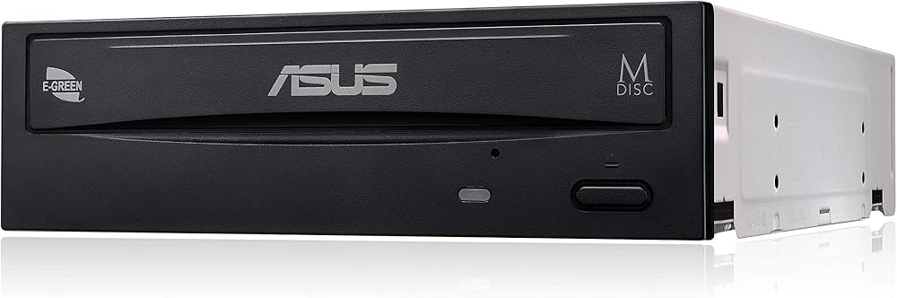 ASUS DRW-24D5MT 24X DVD Writer M-DISC Support Disc Encryption Webstorage Black