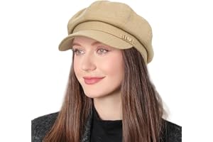 COLORSUN Womens Newsboy Caps Cabbie Gatsby Hat Visor Beret Hat Fashion Ladies Pageboy Caps for Womens Hat