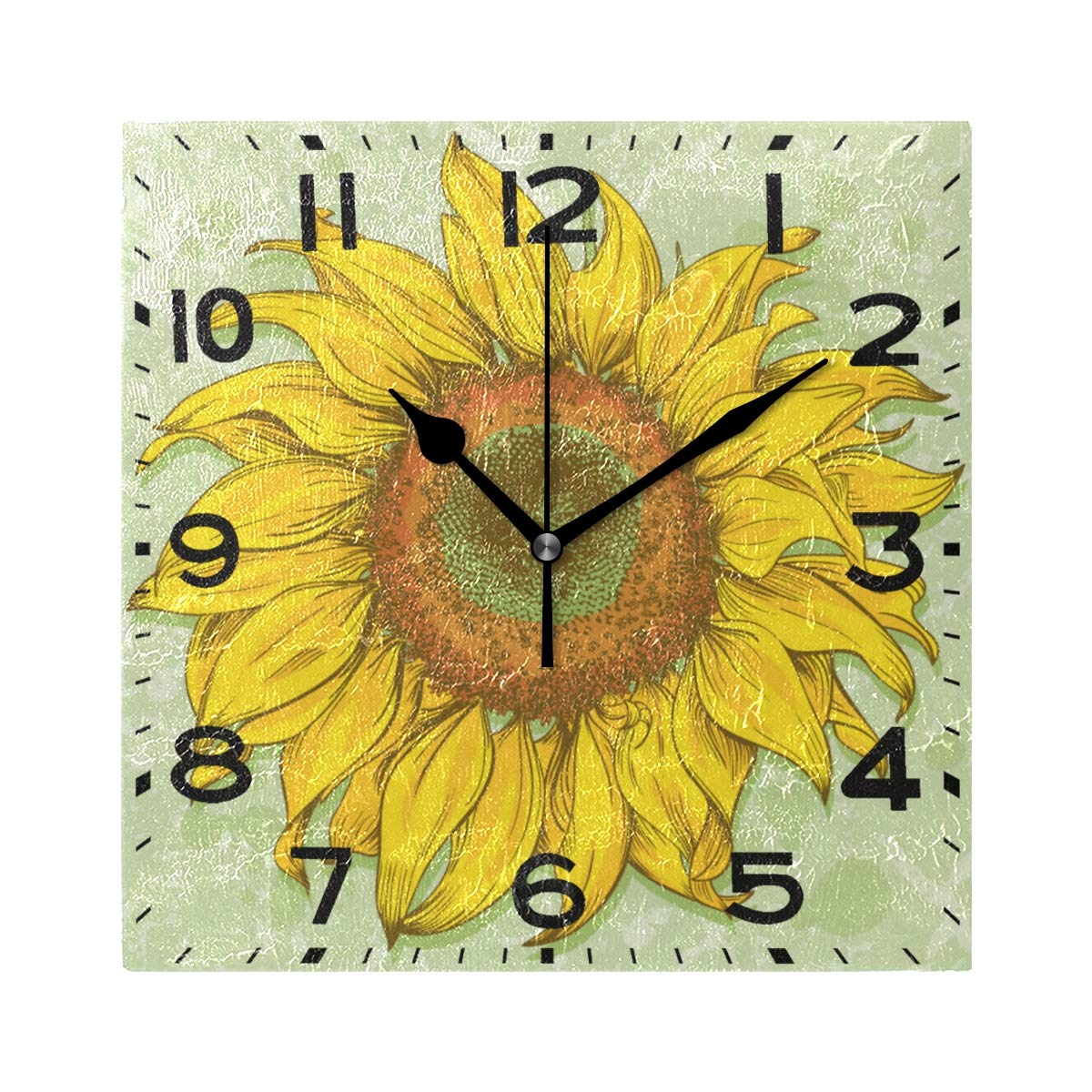 Best Sunflower Kitchen Clock
