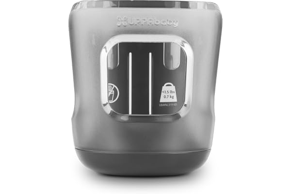 UPPAbaby Cup Holder for Vista, Cruz, Minu Strollers - Quick, Intuitive Attachment + Removal - Securely Holds Various Size Bev