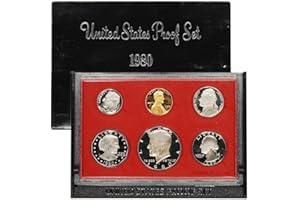 UNITED STATES MINT 1980 S US Mint 6-piece Proof Set with SBA Dollar OGP Proof … - Seller DCAM