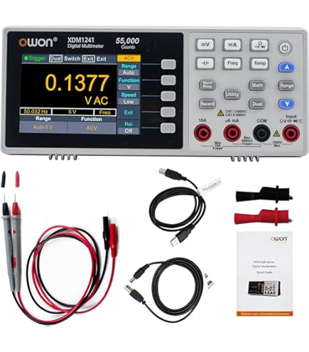 OWON XDM1041 USB/RS232 Digital Multimeter 55000 Counts High