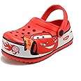 Kids Clogs Shoes Cute Cartoon Slip On Garden Clogs Shoes Toddlers Slippers Sandals Soft Sole Shower Slides Water Shoes