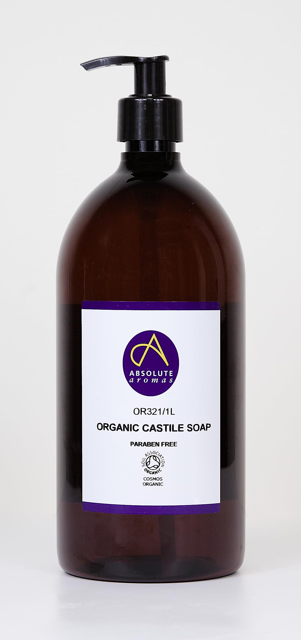 Absolute Aromas Organic Castile Liquid Soap 1L