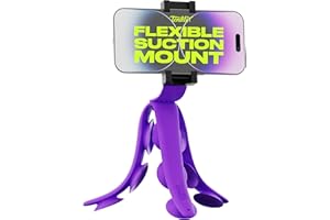 Tenikle® PRO - Flexible Tentacle Tripod for Mobile Phone and Action Camera GoPro, Insta360, DJI Osmo, As Seen on Shark Tank, Bendable Suction Cup Camera Mount & Holder, iPhone & Android Compatible