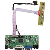 VSDISPLAY H/D VGA DVI LVDs Controller Board 40Pin for 15.6" 1366x768 LP156WH2 LP156WH3 LP156WH4 TL B156XW02 N156B6-L0b LCD Screen