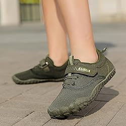 KUBUA Kids Barefoot Shoes Boys Girls Running