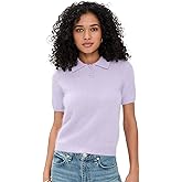 rag & bone Women's Jada Brushed Cashmere Short Sleeve Polo