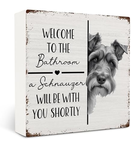 Targa In Metallo Vintage Schnauzer Coffee Co - Cartello Decorativo In Alluminio 20x30 Cm Per Bar, Casa, Giardino - 2