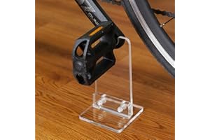 AIZESURO Temporary Use Detachable Road Bike Stand with Base, Bicycle Parking Pedal Holder, Cycle Portable Road Bike Rack for MTB, Size L