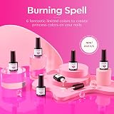 Modelones Gel Nail Polish Set 6 Colors Pink Nude Summer Manicure view 5