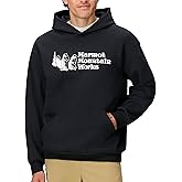 MARMOT Men's MMW Hoody - Hooded Sweatshirt with Screen Printed Graphic, Double-Layer Hood and Kangaroo Pocket