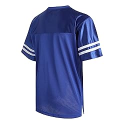 DEHANER Royal Blue Men's Women's Football Jersey