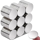 100 Pcs Strong Rare Earth Magnets, 20 mm x 2 mm