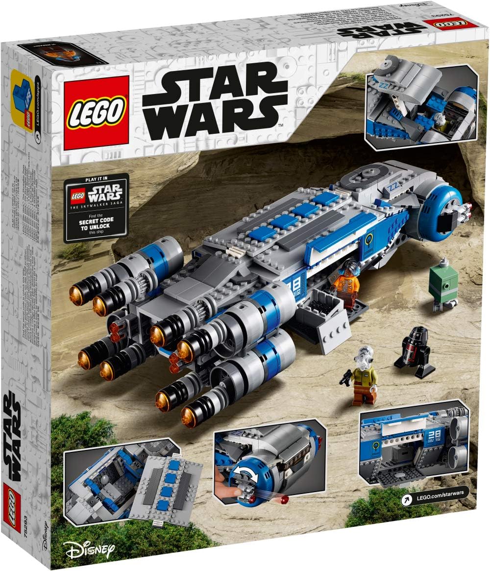 LEGO Star Wars - Resistance I-TS Transport (Galaxys Edge), Model Specific - Image 4