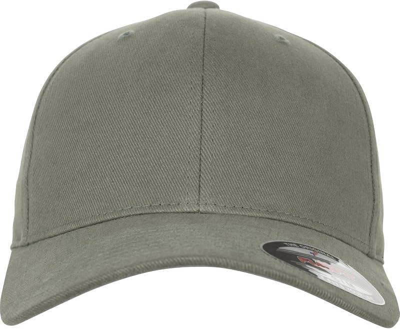 Gorra de Sarga cepillada Unisex, Verde Pino, S-M