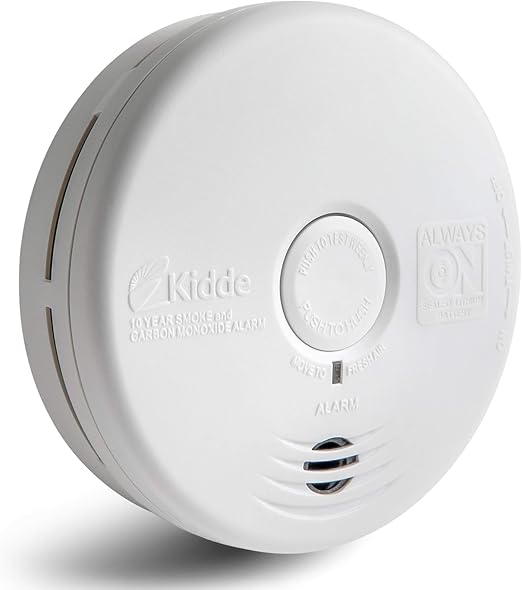 Kidde 21010170 10 Year Smoke And Carbon Monoxide Alarm Detector