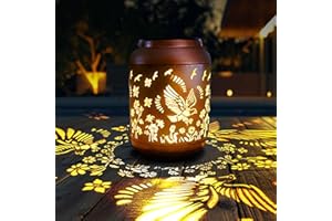 ARTSZOUTIC Solar Lanterns Outdoor Waterproof,Solar Powered Lanterns Metal Hanging Lights ,Garden Decor Gifts for Women Mom Grandma,Decoration for Yard, Patio, Backyard, Porch (Eagle)