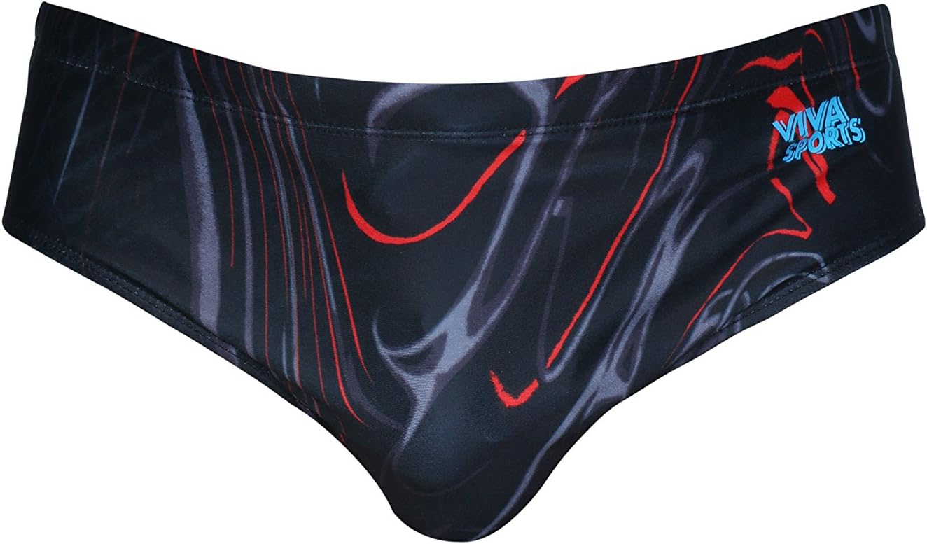 Viva Sports VST-006 Adult's Swimming Briefs (Multicolor)