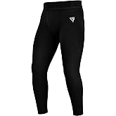 RDX Compression Pant Men - Cool Dry Gym Leggings - Active Athletic Baselayer Sports Underwear for Workout MMA Boxing Trouser