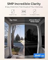 Reolink 5MP PoE Video Doorbell Camera 3:4 View 2-Way Audio Person Package view 2