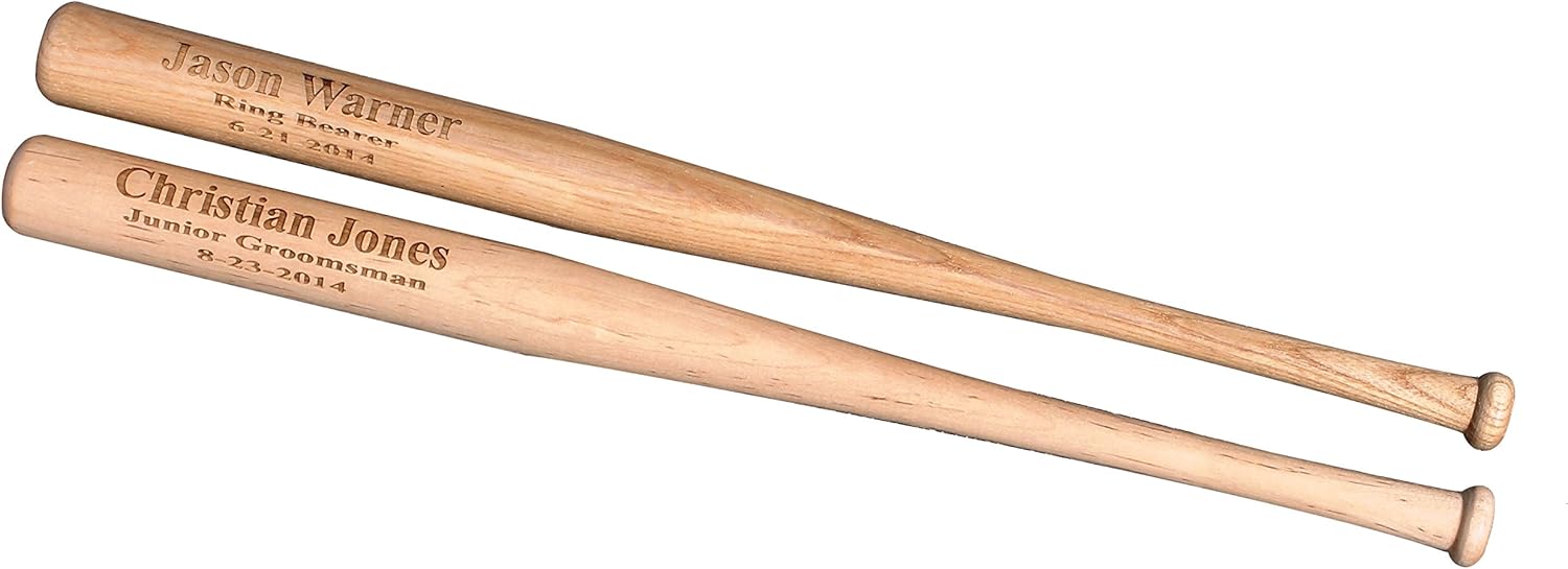 deep carved personalized baseball bats