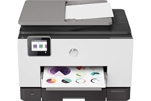 HP OfficeJet Pro 9020 All-in-One Wireless Printer, with Smart Tasks & Advanced Scan Solutions -for Smart Office Productivity, Works with Alexa (1MR78A)