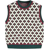 CIDER Sweater Vest Women Sleeveless Cropped Sweaters Cute Graphic Tank Tops Old Money Clothes Fall Outfits