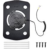 AiTURE Subwoofer Tactile Bass Shaker- 20 Watts RMS 8 Ohm Imepedance - Audio Transducer - Turn Any Surface into a Speaker System - for Large and Rigid Surfaces. (20W)