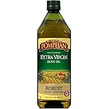 Pompeian Robust Extra Virgin Olive Oil, First Cold Pressed, Full-Bodied Flavor, Perfect for Salad Dressings & Marinades, 32 F