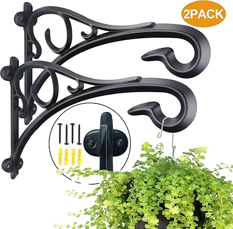 Amazon Com Hanging Plant Bracket Heavy Duty Artistic Garden