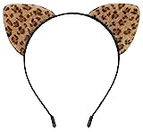 Bonnie Z. Leonardo Furry Padded Animal Leopard Cat