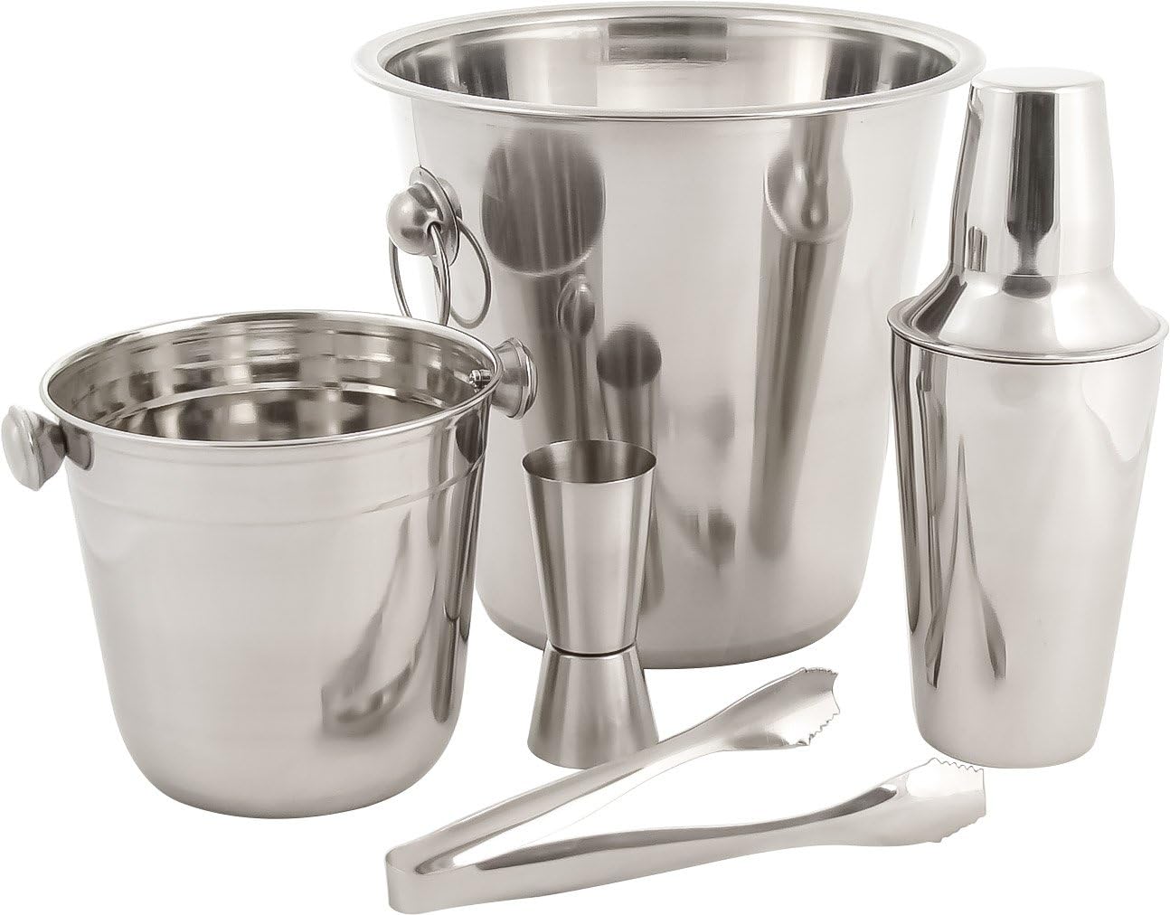 5 Piece Coctails Set Bar Cocktail Making Set Shaker Accessories Set Bar Bartender Mixing Mixer Drinks