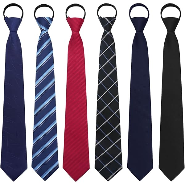 Amazon.com: MEIANJU Mens Ties Narrow tie, [49cm*7cm] Mens Zipper