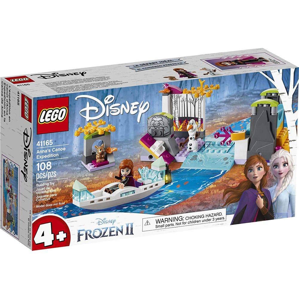 LEGO Disney Frozen II Anna’s Canoe Expedition 41165 Frozen Adventure Easy Building Kit, New 2019 (108 Pieces)