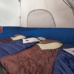 Coleman Sundome Camping Tent with Rainfly, 2/3/4/6