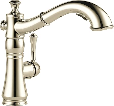 Delta Faucet Cassidy Single Handle Kitchen Sink Faucet With Pull