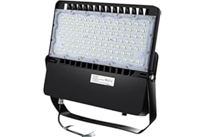 LEDMO Flood Lights Outdoor 240Watt, Amazingly Bright 36000Lumen Stadium Lights, Adjustable Bracket Exterior Commercial Floodlights for Sports Court, Backyard, Arena,House, Area