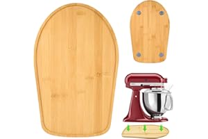 PQPO Bamboo Mixer Slider Compatible with KitchenAid 4.5/5 Quart Tilt-Head Stand Mixer