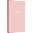 The Gratitude Journal for More Happiness, Optimism, Affirmation & Reflection - An Effective Manifestation Guide Journal, Undated Daily Journal for Women & Men （Pink）