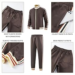 dioxoib Track Suits for Men Set 2 Piece Tracksuits