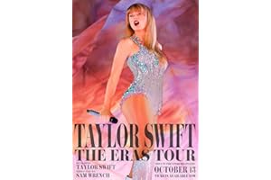PINLI Music Wall Art-Taylor Swift Poster 2024 For Fans Room Decor Christmas Gifts-Taylor Swift Eras tour Posters Canvas Print Picture For Teen Girls Home Bedroom Decor