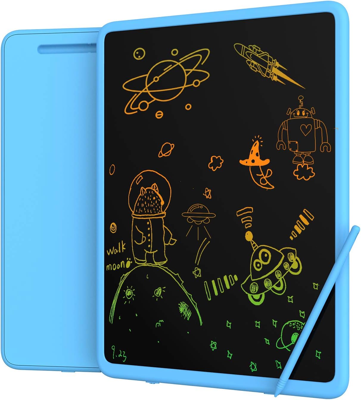 Upgrow Lcd Screen Digital Ewriter - Electronic Graphics Writing Board For Home, School And Office 11 inch Blue