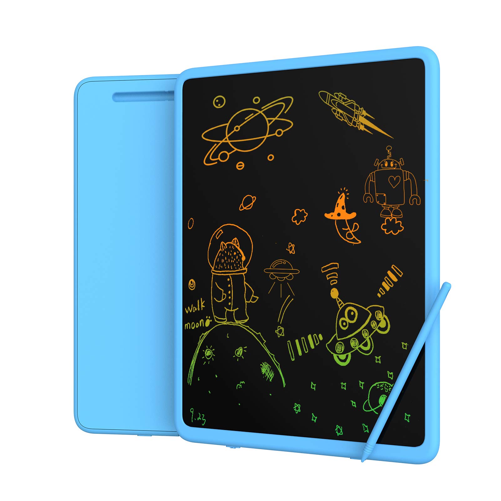 Upgrow Lcd Screen Digital Ewriter - Electronic Graphics Writing Board For Home, School And Office 11 inch Blue